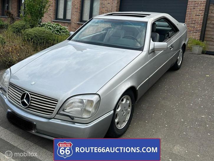 Mercedes-Benz S 500 Coupe | 1993 | Route 66 Auctions, Autos, Oldtimers & Ancêtres, Entreprise, Achat, Mercedes-Benz, Essence, Autre carrosserie