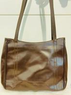 Vintage Max Mara bruine leren tas, Ophalen of Verzenden, Zo goed als nieuw