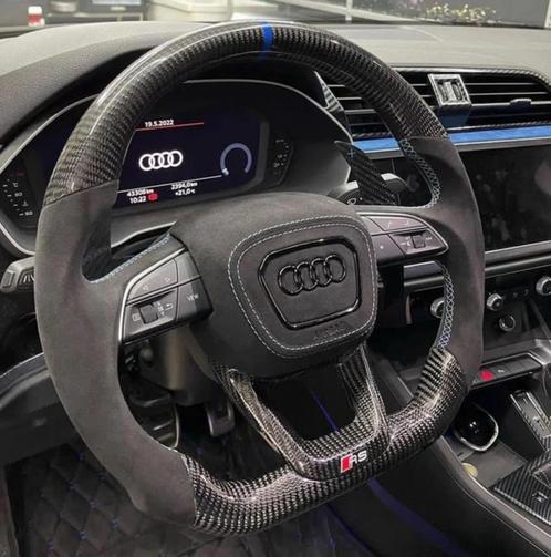 Audi stuur carbon compleet S RS S line alcantara, Auto-onderdelen, Besturing, Audi, Nieuw, Ophalen of Verzenden