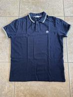 Moncler polo shirt Maat L - marine blauw, Ophalen of Verzenden, Zo goed als nieuw, Maat 52/54 (L), Blauw