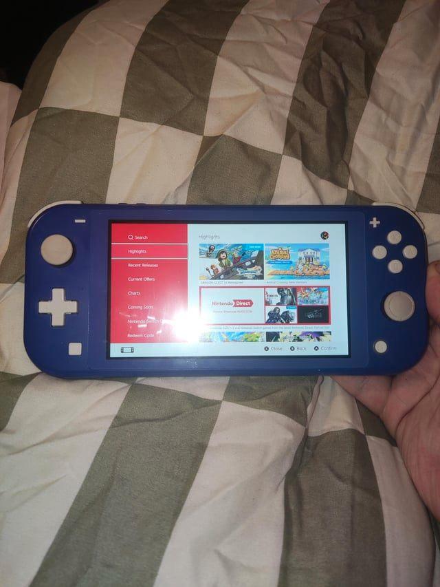 Nintendo Switch lite, Games en Spelcomputers, Spelcomputers | Nintendo Switch, Gebruikt, Switch Original, Met games, Ophalen
