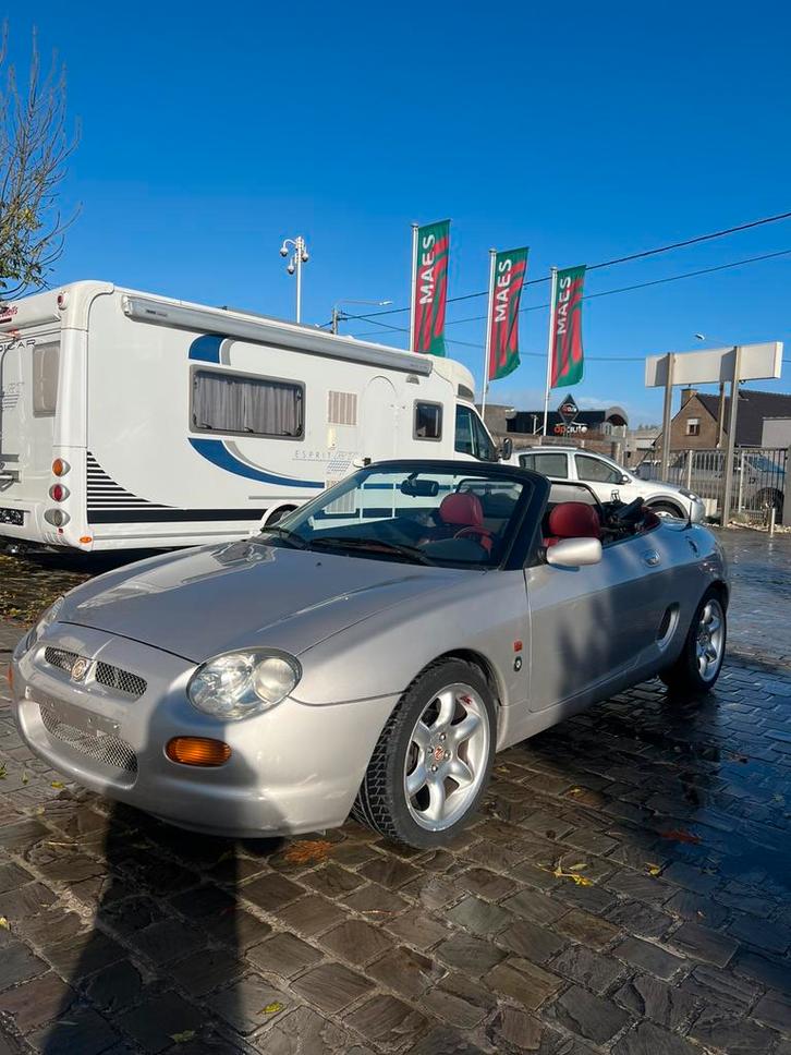 Mg F cabrio 1.8 benzine genummerd 71000km al gekeurd vv!, Auto's, MG, Bedrijf, Te koop, F, Alarm, Benzine, Handgeschakeld, Onderhoudsboekje