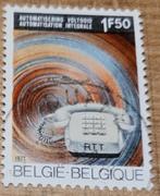 Oude postzegel: Automatisering voltooid (1971), Postzegels en Munten, Postzegels | Europa | België, Met stempel, Frankeerzegel