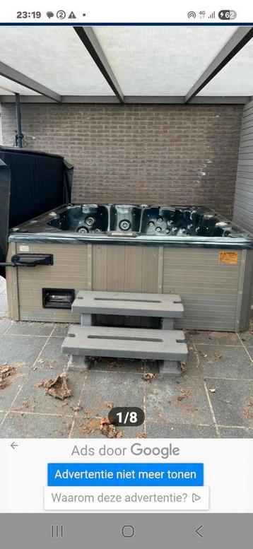 Jacuzzi gratis geleverd geplaatst  beschikbaar voor biedingen