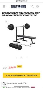 Benchpress Gorilla Sports, Sport en Fitness, Ophalen, Nieuw, Buik, Krachtstation
