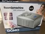 Domo roomijs machine met compressor, Elektronische apparatuur, IJsmachines, Ophalen, Zo goed als nieuw