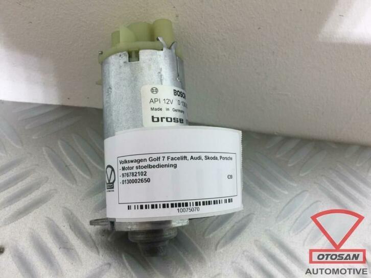 vw audi porsche elektrische stoel verstelmotor 976782102, Auto-onderdelen, Elektronica en Kabels, Volkswagen, Gebruikt