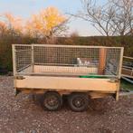Remorque grillagée double essieux, Autos : Divers, Remorques, Enlèvement