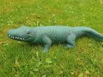 tuinbeeld van een krokodil , beton, Verzamelen, Ophalen of Verzenden, Nieuw