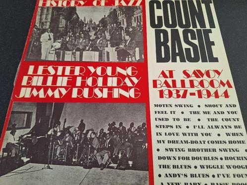 Count Basie - At Savoy Ballroom 1937-1944 Lp Vinyl, Cd's en Dvd's, Vinyl | Jazz en Blues, Gebruikt, Jazz, 1940 tot 1960, 12 inch