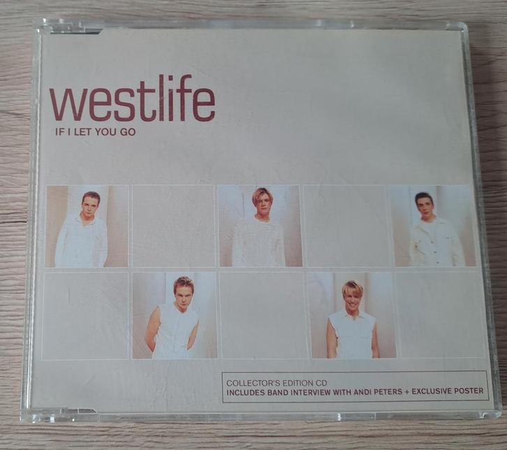 Westlife - If I Let You Go COLLECTOR'S EDITION, CD & DVD, CD Singles, Utilisé, Pop, 1 single, Maxi-single, Enlèvement ou Envoi