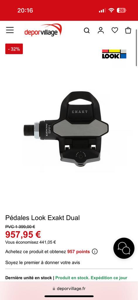 Pedal look exakt, Sports & Fitness, Cyclisme, Enlèvement ou Envoi