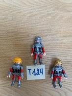 PLAYMOBIL T124 - LOT 3 RIDDERS, Kinderen en Baby's, Speelgoed | Playmobil, Ophalen of Verzenden, Nieuw, Los Playmobil