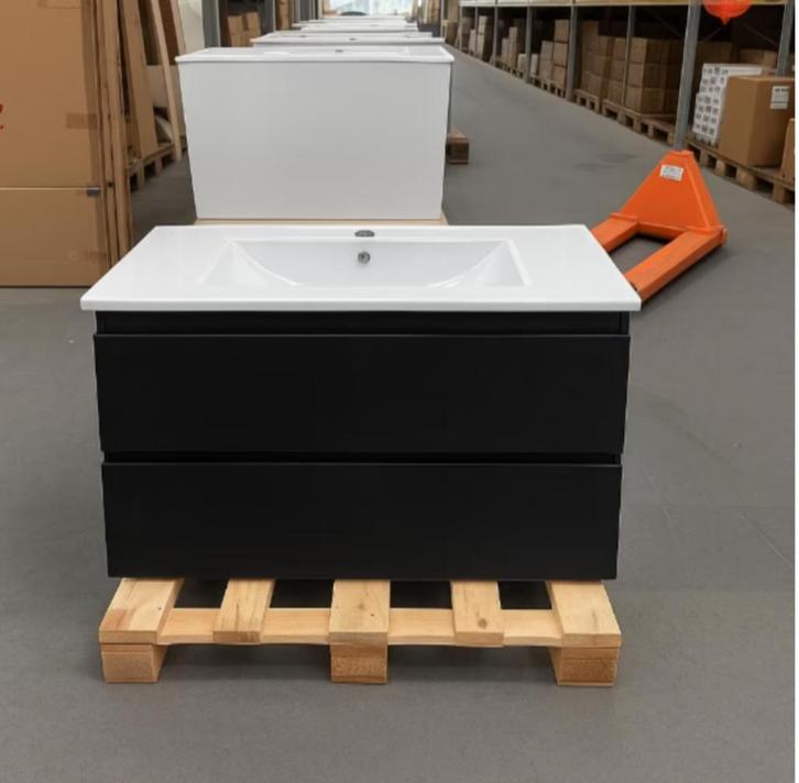 LAATSTE! Wastafelkast Badmeubel 80cm - Nieuw! nr145, Huis en Inrichting, Badkamer | Badkamermeubels, Nieuw, Wastafelkast, Ophalen of Verzenden
