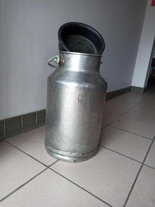 inox melkkruik, Antiek en Kunst, Antiek | Brons en Koper, Ophalen of Verzenden