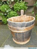 authentieke massief houten mand voor de pluk(puttony), Antiek en Kunst, Ophalen
