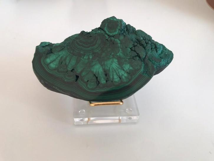 Grote Natuurlijke Malachiet Plak (175g), Verzamelen, Mineralen en Fossielen, Ophalen of Verzenden