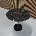 Knoll Saarinen Low Table - Nero Marquina marmer 51cm- bijzet, Ophalen of Verzenden