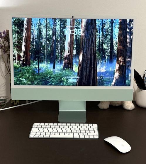 Apple Imac M4 - Groen -  3 maanden oud, Computers en Software, Apple Desktops, Zo goed als nieuw, iMac, SSD, Ophalen