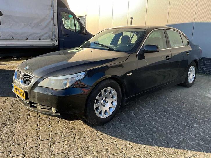 2004 BMW 525i Executive Personenauto, Auto's, BMW, Bedrijf, 5 Reeks, Overige brandstoffen, Euro 4, Berline, Automaat, Gebruikt