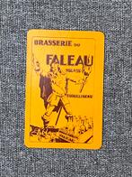 oude speelkaart brouwerij brasserie DU FALEAU te CHATELINEAU, Enlèvement ou Envoi, Carte(s) à jouer