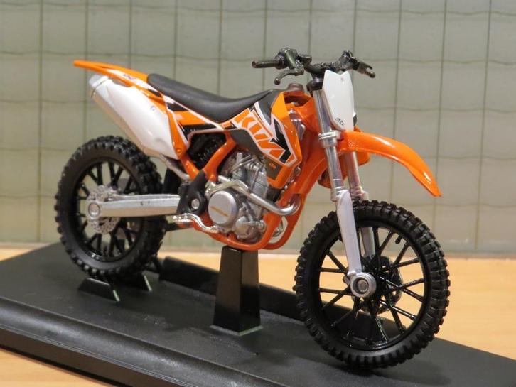 KTM 450 SX-F 1:18 12821 Welly, Hobby en Vrije tijd, Modelauto's | 1:18, Nieuw, Motor, Welly, Ophalen of Verzenden