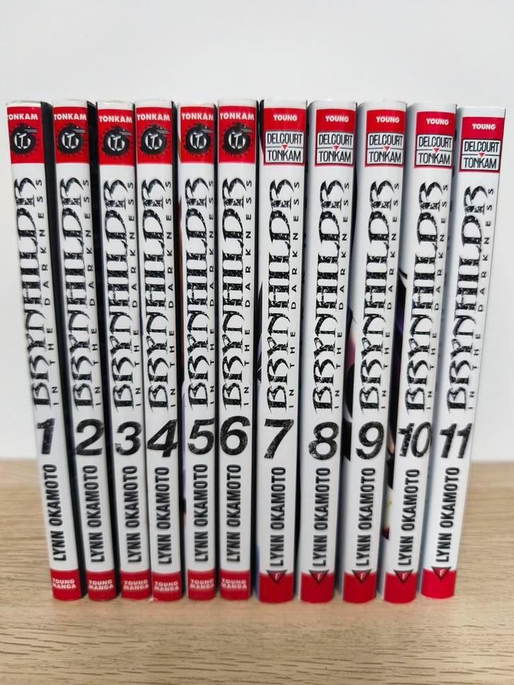 Brynhildr in the Darkness - 11 tomes, Livres, BD | Comics, Comme neuf, Série complète ou Série, Japon (Manga), Enlèvement ou Envoi
