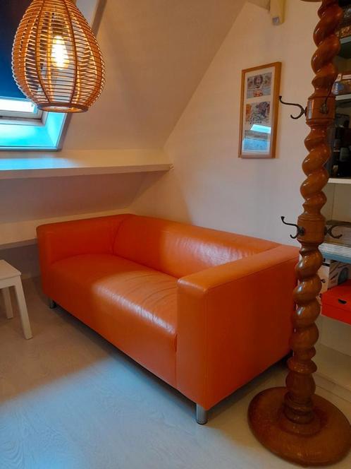 Zetel KLIPPAN 2-zitsbank, Huis en Inrichting, Zetels | Zetels en Chaises Longues, Leer, Ophalen