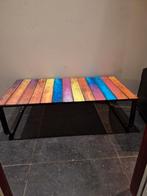 Table en verre Supposons les années 70, je n'en suis pas sûr, Maison & Meubles, Armoires | Commodes, Enlèvement ou Envoi, Utilisé