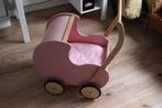 Landau rose en bois, Enfants & Bébés, Enlèvement, Comme neuf, Jouet à Pousser ou Tirer