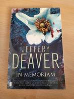 Jeffery Deaver - In memoriam, Boeken, Ophalen of Verzenden, Zo goed als nieuw