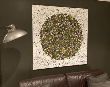 BonoB art . 100x100 Prachtig werk aan jouw muur ? beschikbaar voor biedingen