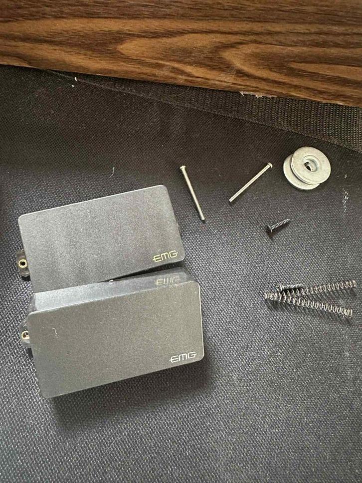 Active guitar Pickup Set (EMG 81 + 85), Muziek en Instrumenten, Microfoons, Gebruikt, Instrumentmicrofoon, Ophalen
