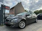 Peugeot 308 sw 2017 088000km navi pdc airco led euro6b, Voorwielaandrijving, Stof, Euro 6, Bruin
