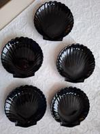 Assiettes coquille Saint Jacques noires, Ophalen, Zo goed als nieuw, Overige materialen, Bord(en)