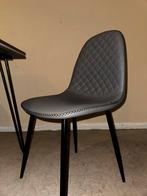 6Stoelen GRIJS 100euro SPLINTERNIEUW 1 maand, Huis en Inrichting, Ophalen, Zo goed als nieuw, Grijs