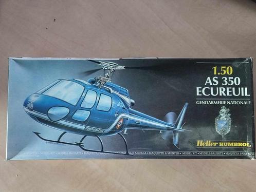 gendarmerie hélicoptère Heller police ecureuil as350 kit, Hobby en Vrije tijd, Modelbouw | Vliegtuigen en Helikopters, Zo goed als nieuw