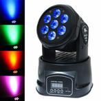 SUPERPROMO Nieuwe FIRST CLASS 7 X 24W RGBAWUV 6IN1 MOVINGWAS, Muziek en Instrumenten, Licht en Laser, Ophalen of Verzenden, Nieuw