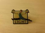 Vintage lichtpin uit de jaren 90, Ophalen of Verzenden, Zo goed als nieuw, Speldje of Pin