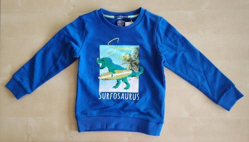 Mooie trui dino, maat 110 (nieuw), Enfants & Bébés, Vêtements enfant | Taille 110, Neuf, Garçon, Pull ou Veste, Enlèvement ou Envoi