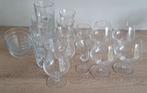 Lot sterke drank glazen, Ophalen