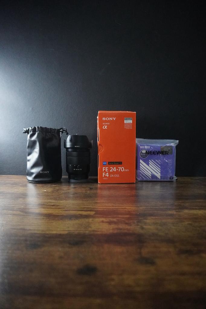 Sony Zeiss FE 24-70mm f/4 ZA OSS + Neewer ND Filter, Audio, Tv en Foto, Fotocamera's Digitaal, Zo goed als nieuw, Sony, Ophalen