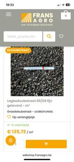 Legbedsubstraat steenpuin kiezel, Tuin en Terras, Tegels en Klinkers, Ophalen, Grind