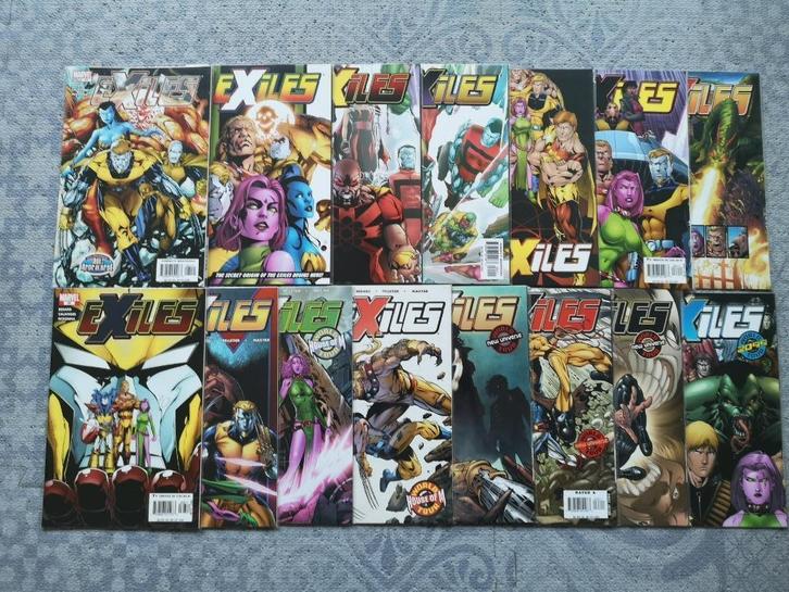 Exiles (vol.1) #61-75 (2005) - 15 comics, Boeken, Strips | Comics, Zo goed als nieuw, Complete serie of reeks, Ophalen of Verzenden