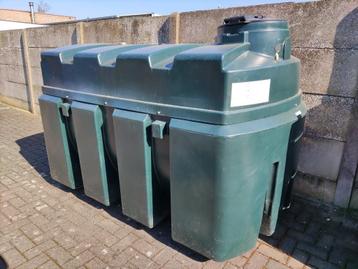 Mazouttank dubbelwandig bovengronds 2500l beschikbaar voor biedingen