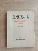 Partituur J.S Bach voor piano, Muziek en Instrumenten, Ophalen of Verzenden, Gebruikt, Piano