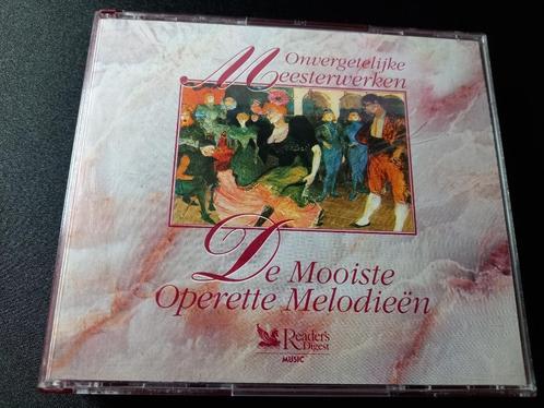 De Mooiste Operette Melodieën - "3 x Cd Box" Als nieuw !, Cd's en Dvd's, Cd's | Klassiek, Ophalen of Verzenden