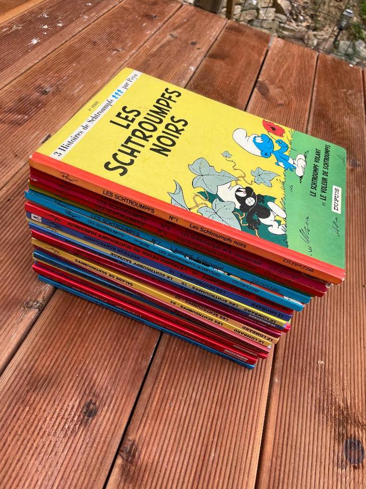 Bd schtroumpfs, Livres, BD, Utilisé, Plusieurs BD, Enlèvement
