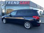 BMW 218 iA Gran Tourer 7-ZITS AUTOKOFFER LEDER NAV GA.1AN, Auto's, BMW, Automaat, Monovolume, Zwart, 4 cilinders