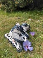 Rolschaatsen grijs/roos maat 29-32, Ophalen, Zo goed als nieuw